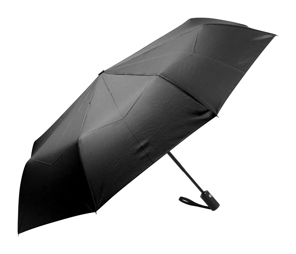 Floccus - RPET Taschenschirm - Schwarz