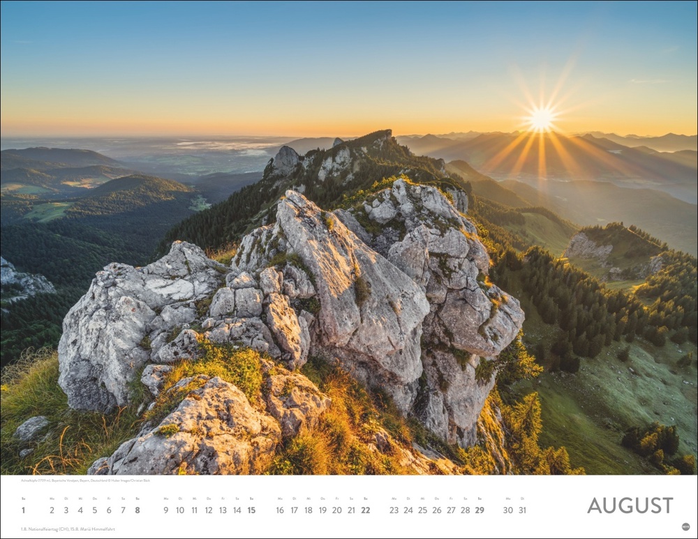 Faszination Alpen Posterkalender