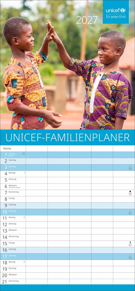 UNICEF Familienplaner