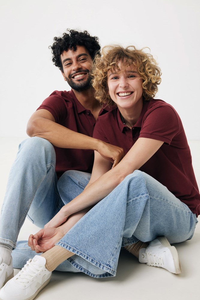 IQONIQ Yosemite Damen Piqué-Poloshirt aus rec. Baumwolle