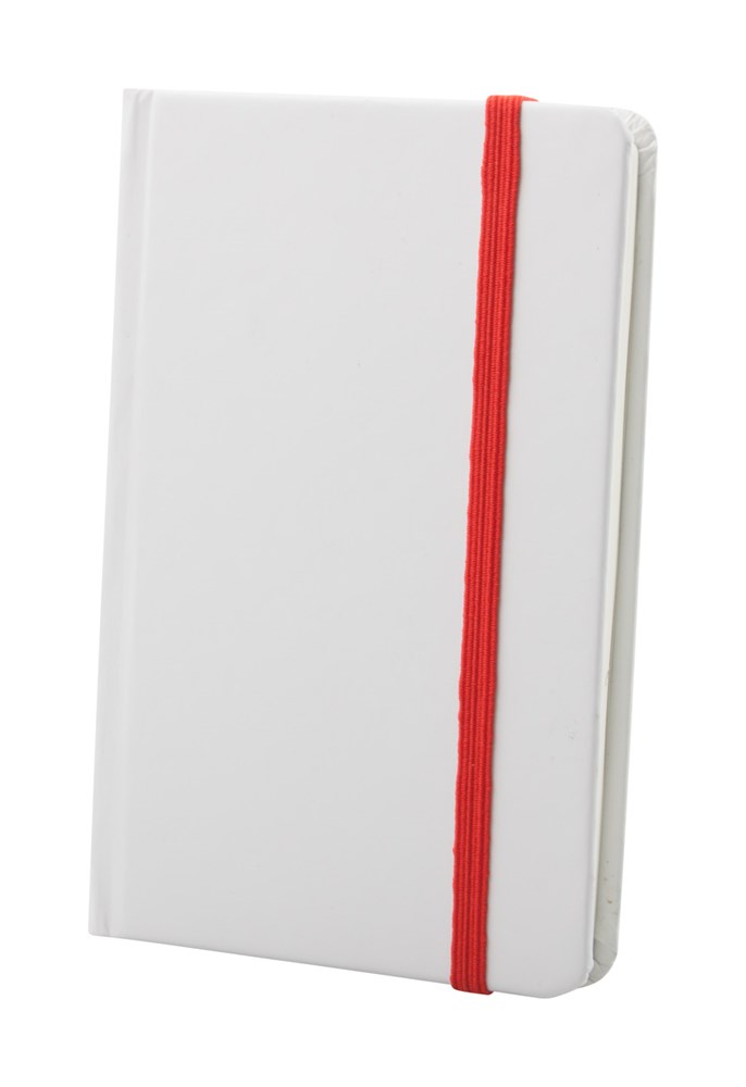 Pendula A6 - Notizbuch - rot/weiß