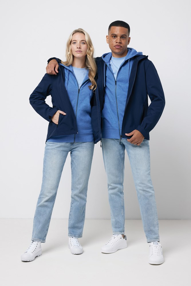 IQONIQ Makalu Herren Softshelljacke aus recyceltem Polyester