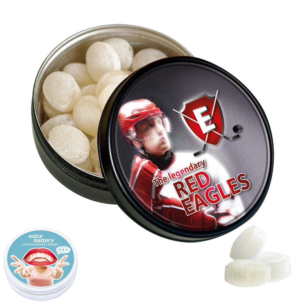 Black or White Dose mit Bären Company Eisbonbons