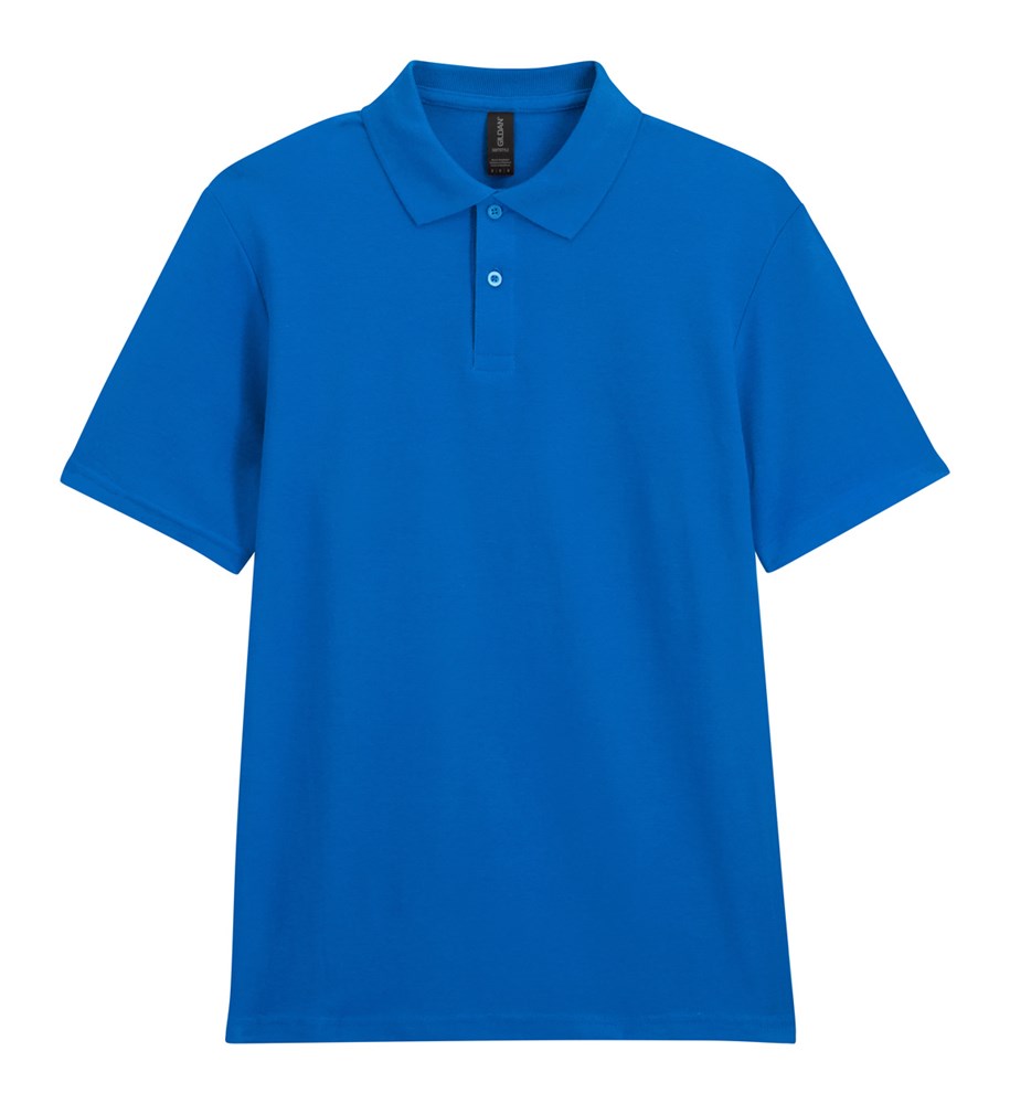 Softstyle Pique - Polo-Shirt - Größe XL-blau