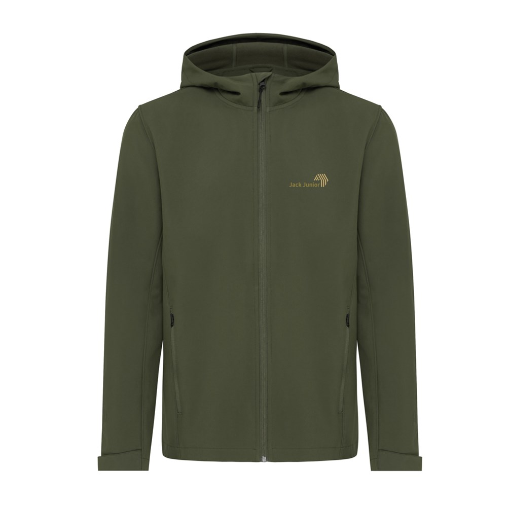 IQONIQ Makalu Herren Softshelljacke aus recyceltem Polyester