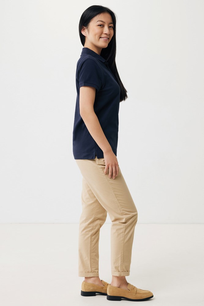 IQONIQ Yosemite Damen Piqué-Poloshirt aus rec. Baumwolle
