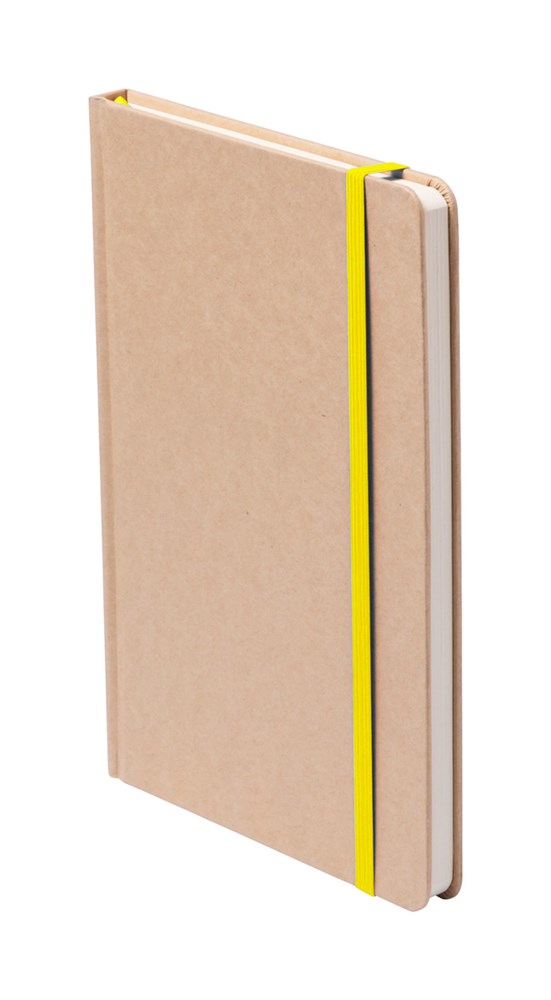 Prunus A5 - Notizbuch - gelb/natur