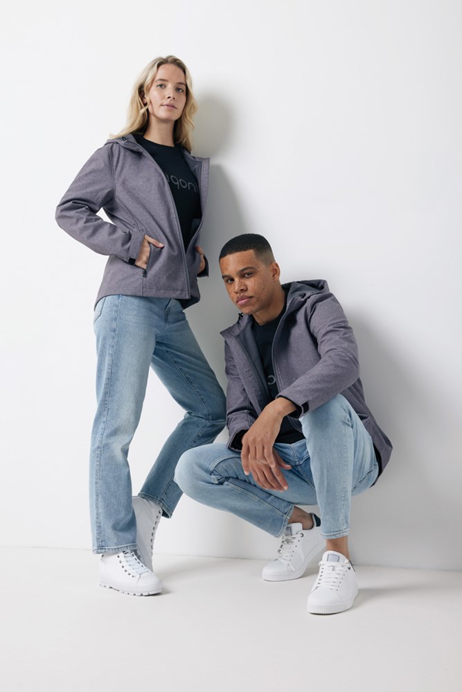IQONIQ Makalu Herren Softshelljacke aus recyceltem Polyester