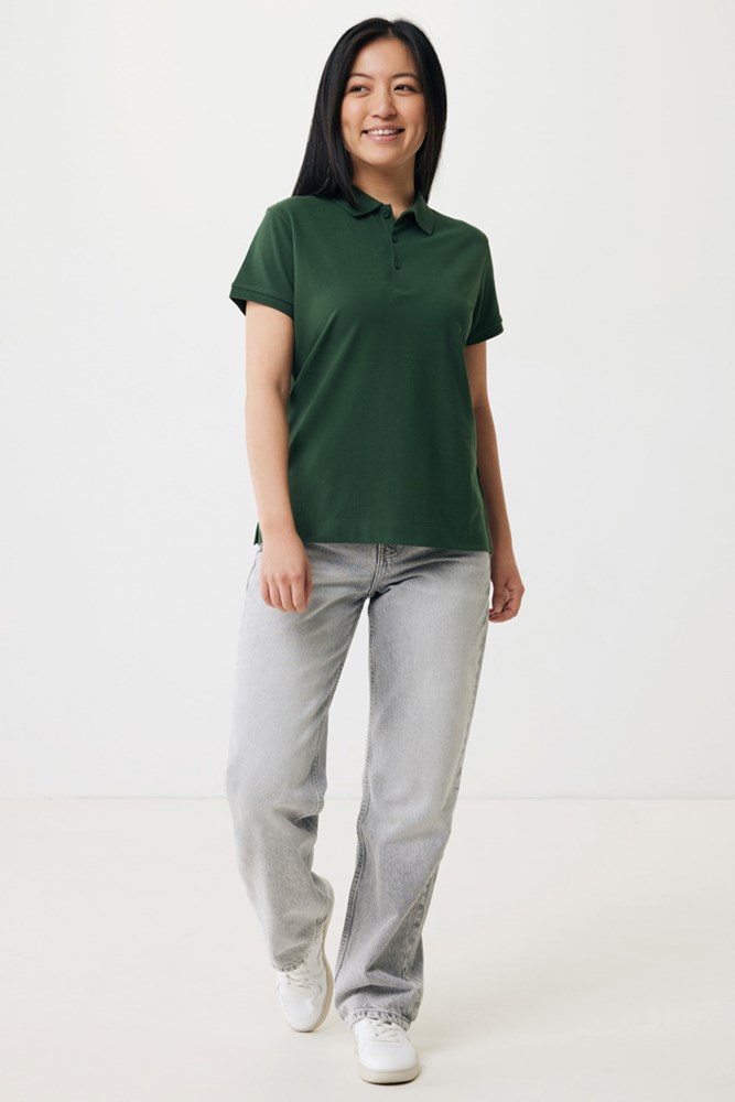 IQONIQ Yosemite Damen Piqué-Poloshirt aus rec. Baumwolle