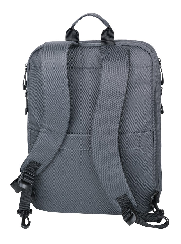 TROIKA Laptop-Rucksack BLUE CYCLE EXPANDABLE