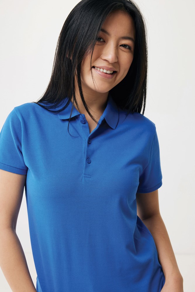 IQONIQ Yosemite Damen Piqué-Poloshirt aus rec. Baumwolle