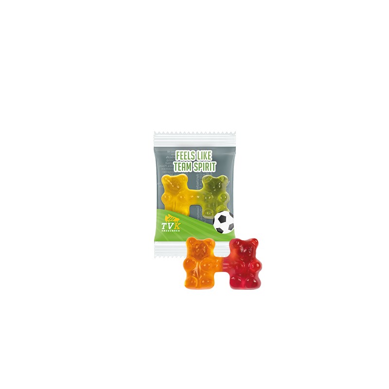 Trolli Team Gummibärchen Premium, Folie transparent
