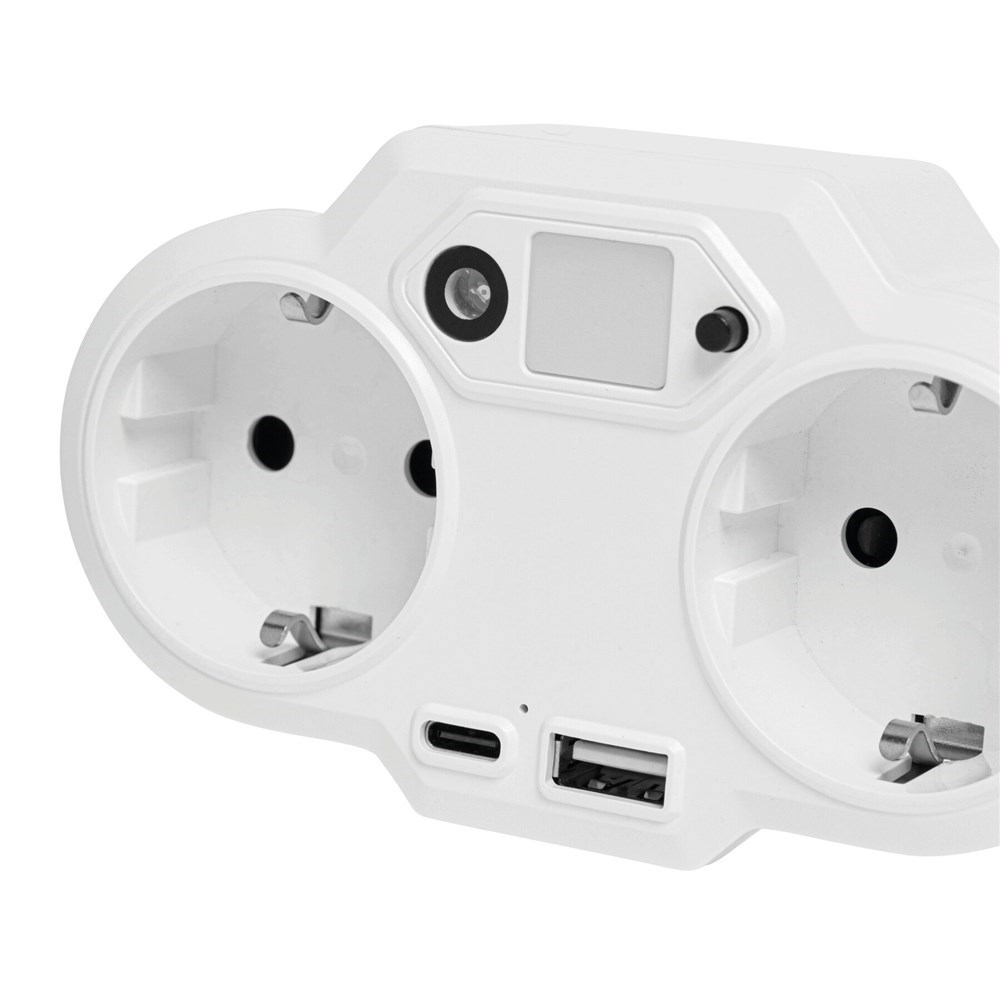 USB-Adapter-Stecker-Netzteil mit Nachtlicht ENDLESS POWER NIGHT