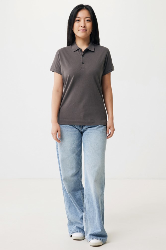IQONIQ Yosemite Damen Piqué-Poloshirt aus rec. Baumwolle