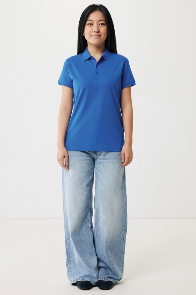 IQONIQ Yosemite Damen Piqué-Poloshirt aus rec. Baumwolle