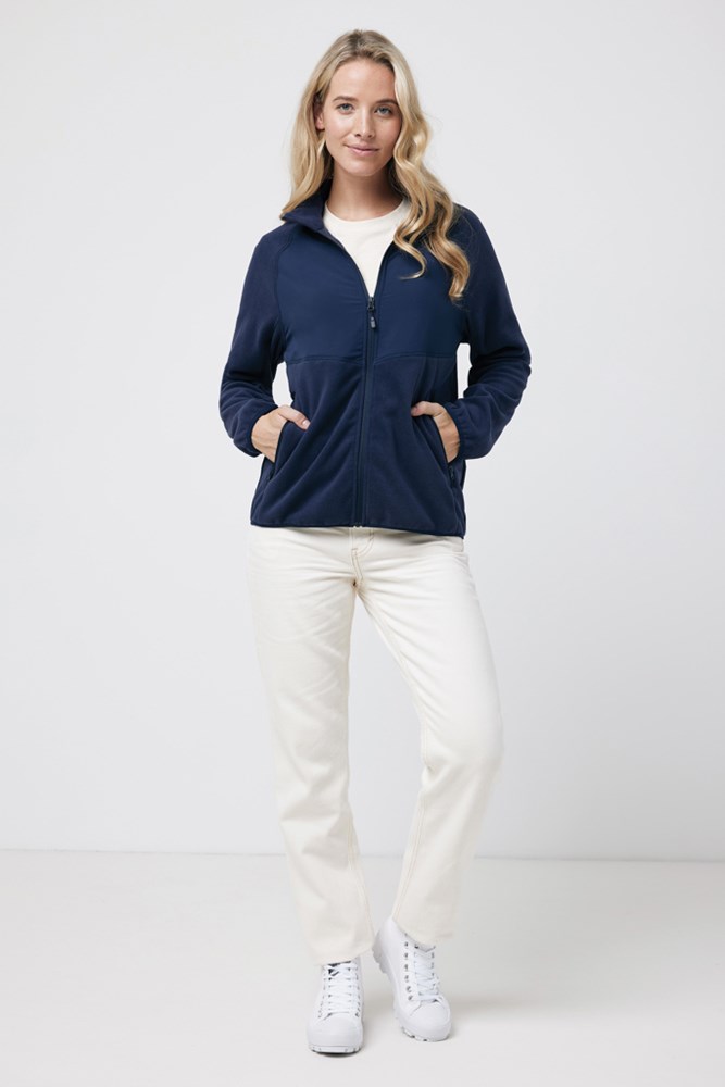 IQONIQ Talung Mikrofleece Jacke aus recyceltem Polyester
