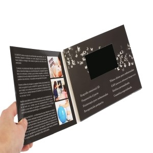 Video Card Video Broschüre A5 4.3 Z Soft Cover TFT 4.3 Zoll Weiß