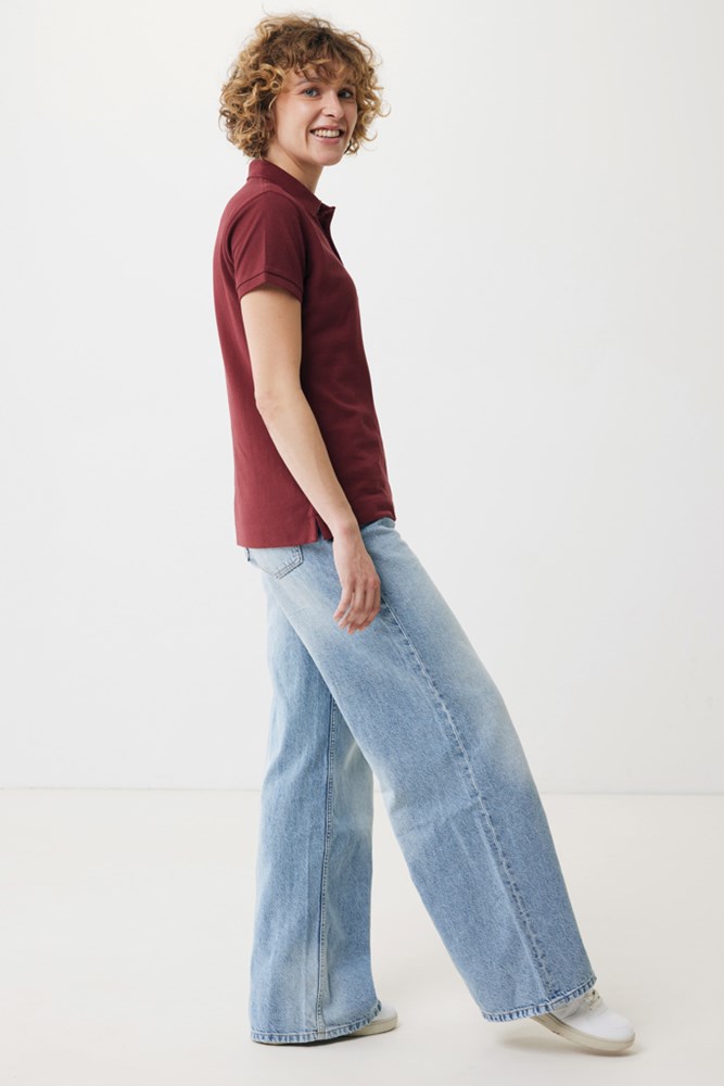 IQONIQ Yosemite Damen Piqué-Poloshirt aus rec. Baumwolle