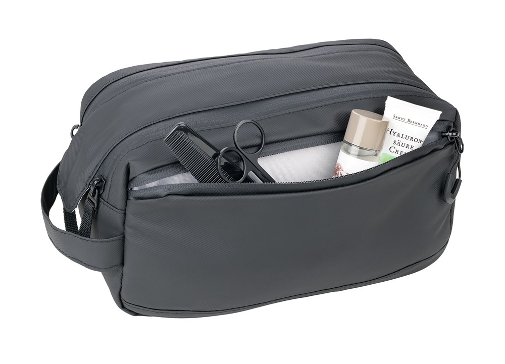 TROIKA Kulturbeutel TROIKA BLACK WASHBAG 2 TROIKA Kulturbeutel TROIKA BLACK WASHBAG 2
