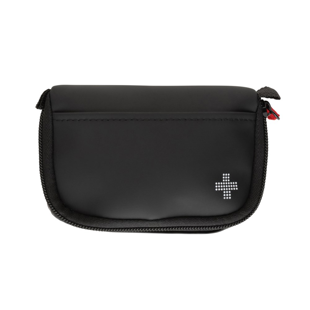 Kleines Erste-Hilfe-Set in RCS recycelter Nubuk-PU Tasche Kleines Erste-Hilfe-Set in RCS recycelter Nubuk-PU Tasche