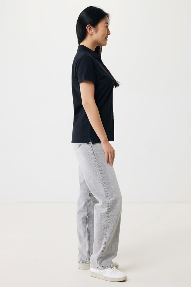 IQONIQ Yosemite Damen Piqué-Poloshirt aus rec. Baumwolle