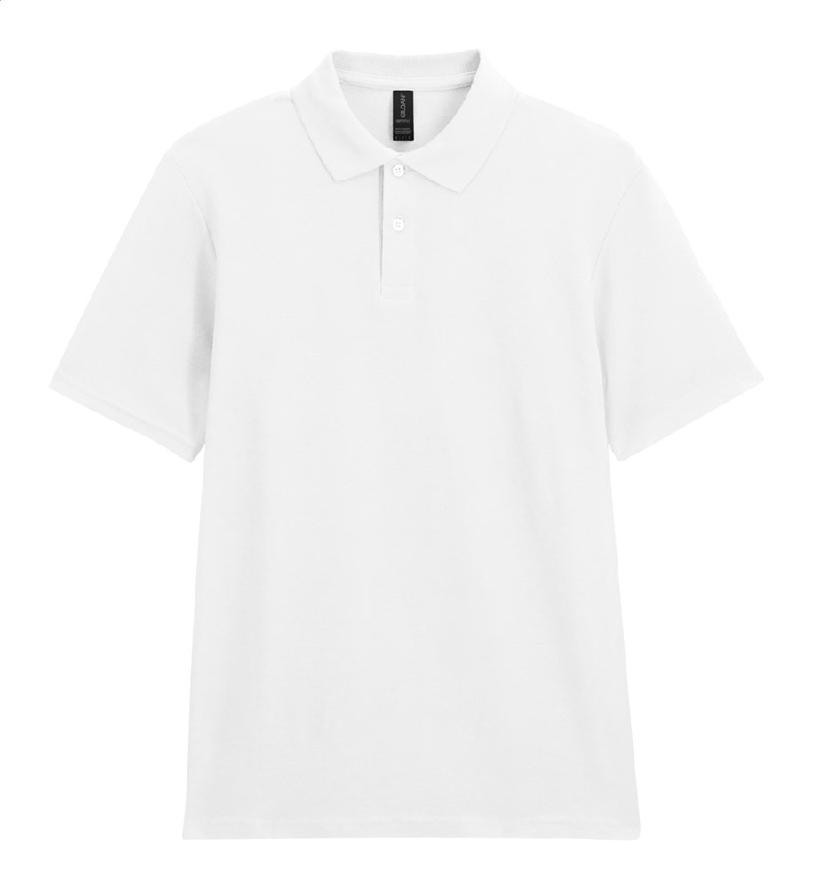 Softstyle Pique - Polo-Shirt - Größe XL-weiss