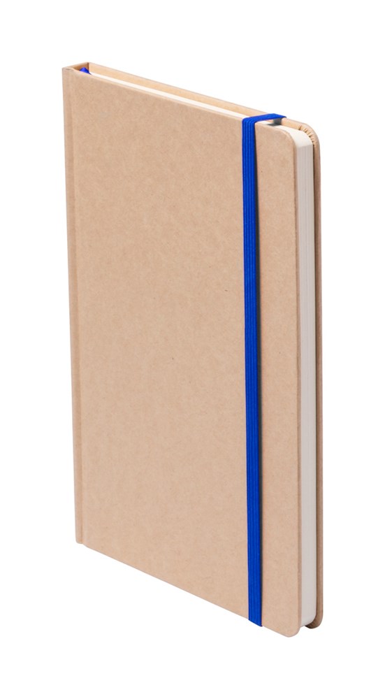 Prunus A5 - Notizbuch - blau/natur