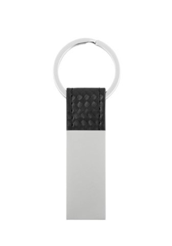 Metmaxx® Schlüsselanhänger "RepresentativeMetal" CARBON schwarz