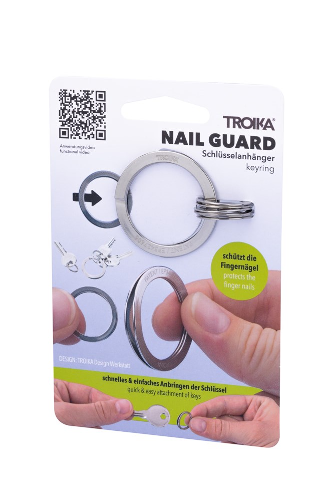 TROIKA Schlüsselanhänger NAIL GUARD TROIKA Schlüsselanhänger NAIL GUARD
