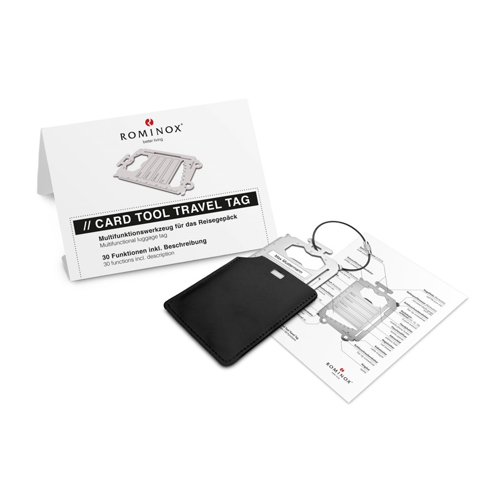 ROMINOX® Card Tool // Travel Tag - 30 Funktionen