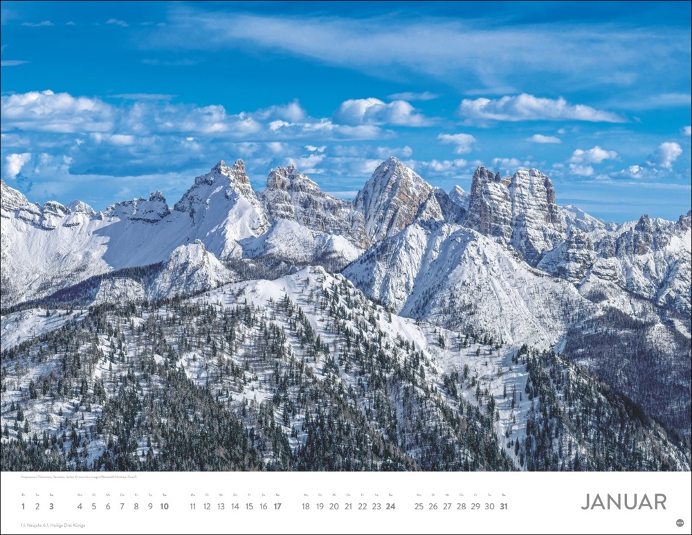 Faszination Alpen Posterkalender
