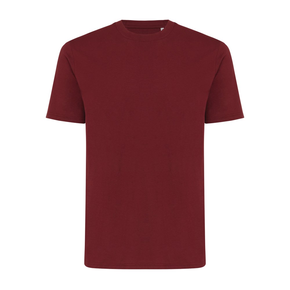 IQONIQ Sierra Lightweight T-Shirt aus recycelter Baumwolle - burgunderrot (± PMS 19-1724TCX)