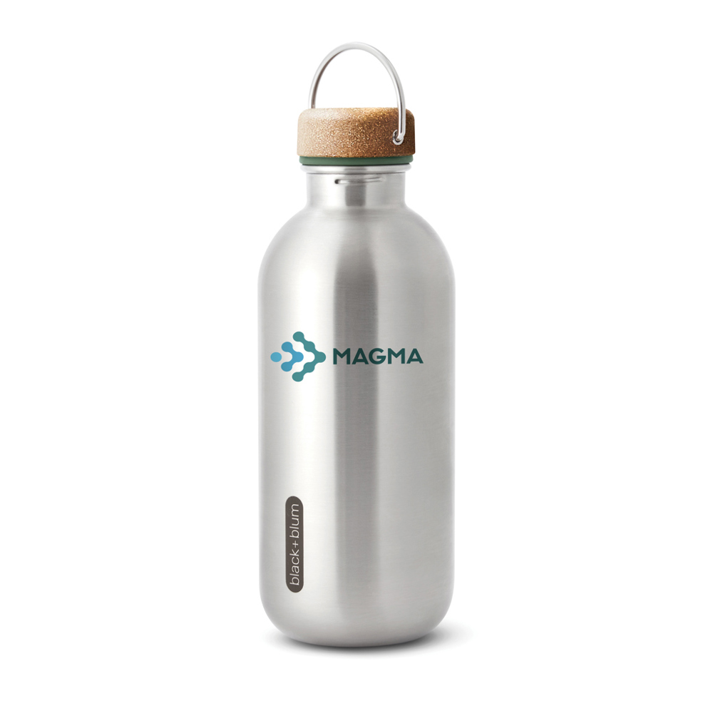 Black+Blum Stahl-Wasserflasche 600ml