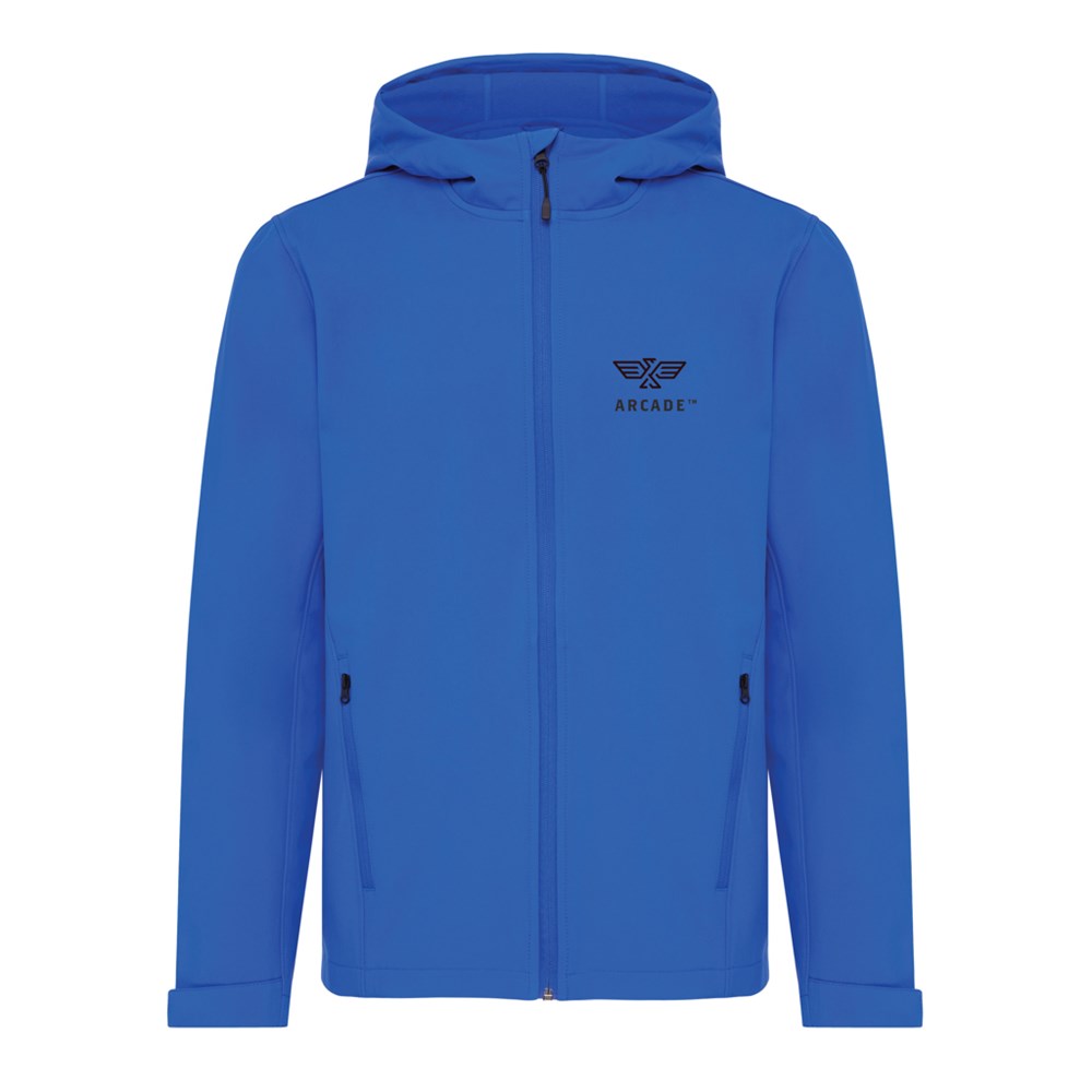 IQONIQ Makalu Herren Softshelljacke aus recyceltem Polyester