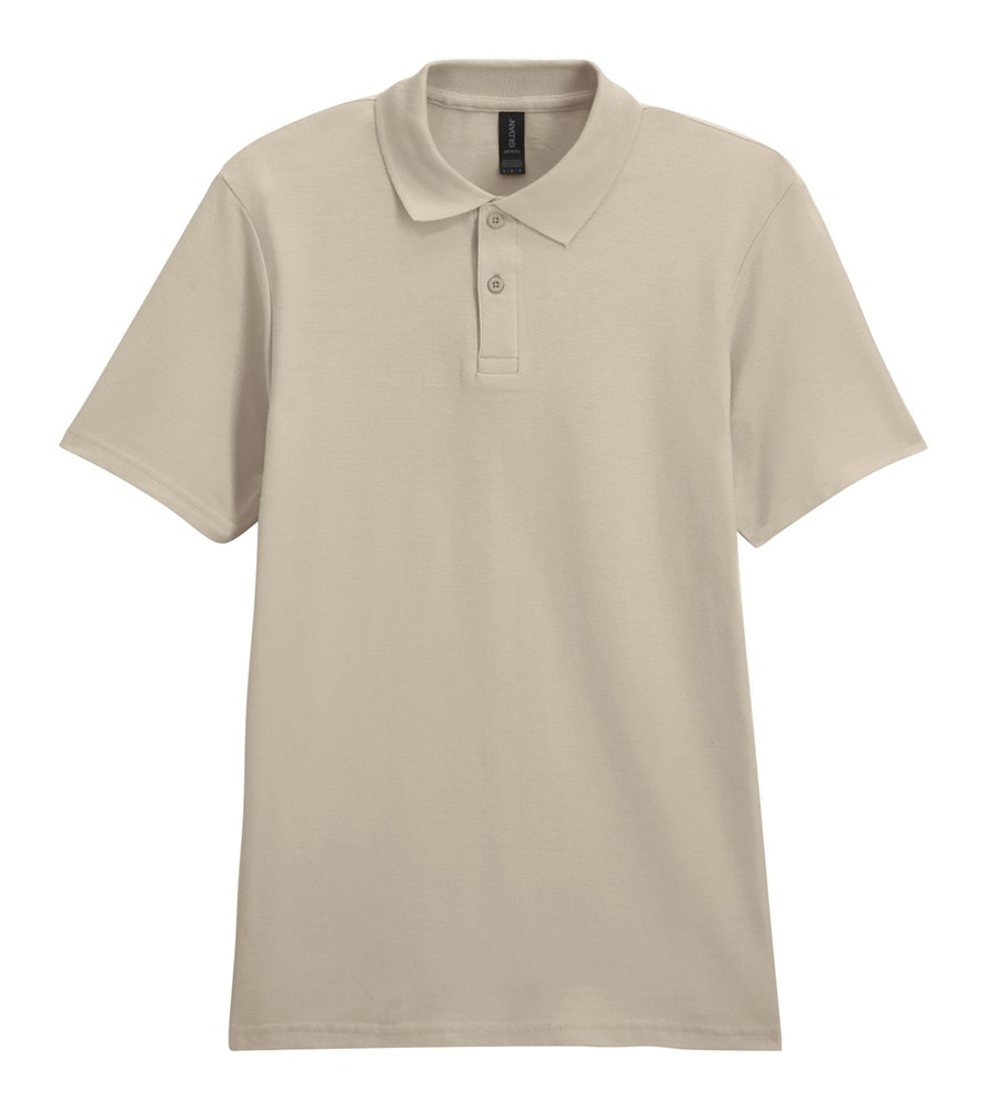 Softstyle Pique - Polo-Shirt - Größe XL-natur