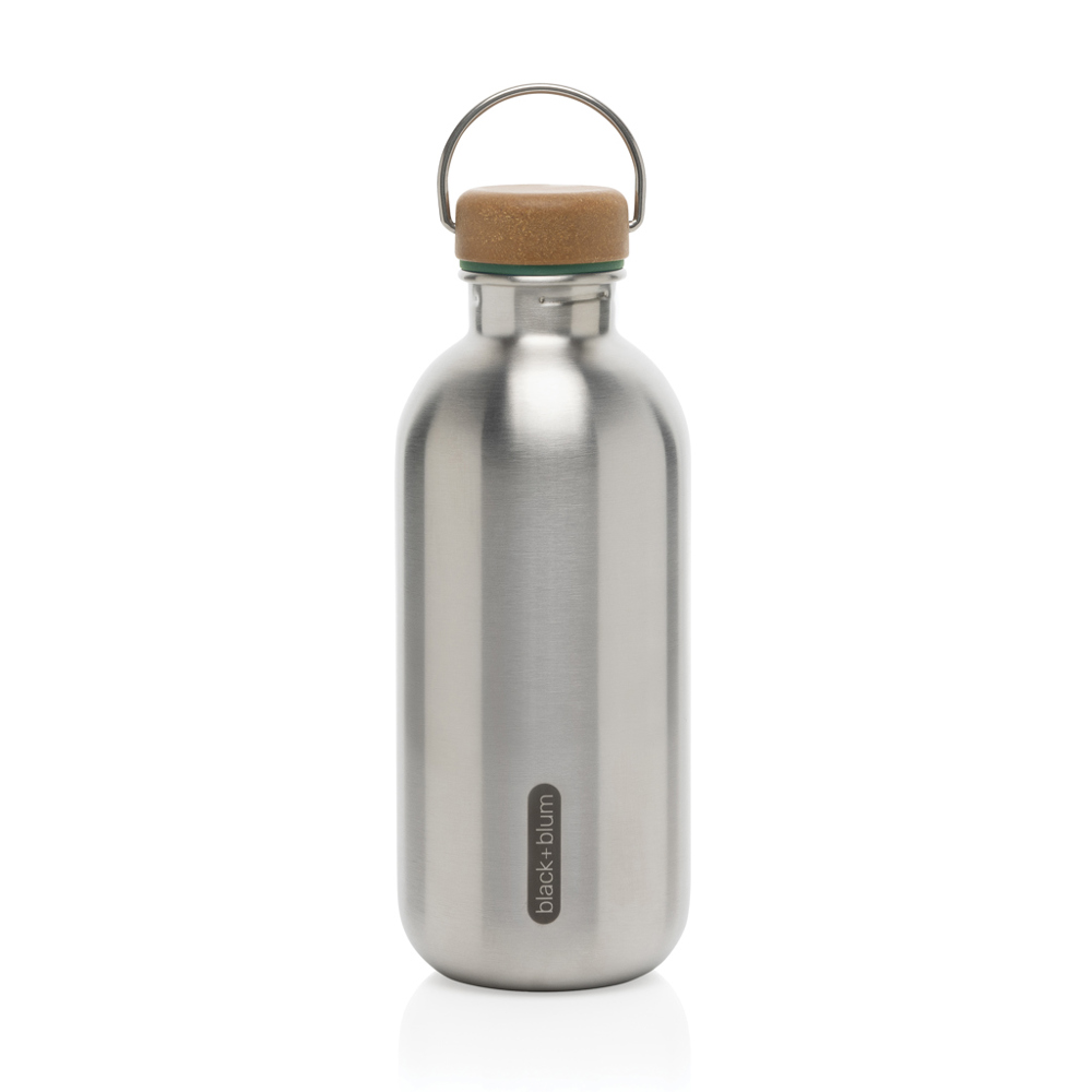 Black+Blum Stahl-Wasserflasche 600ml