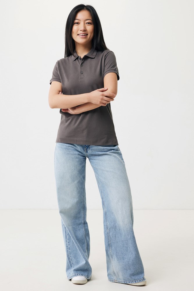 IQONIQ Yosemite Damen Piqué-Poloshirt aus rec. Baumwolle
