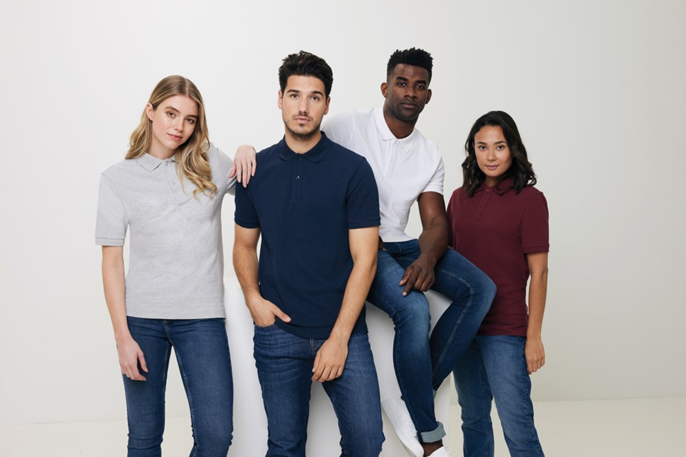 IQONIQ Yosemite Piqué-Poloshirt aus recycelter Baumwolle IQONIQ Yosemite Piqué-Poloshirt aus recycelter Baumwolle