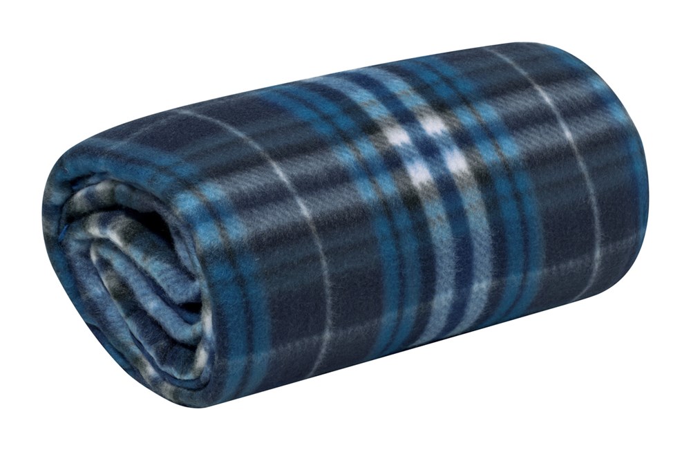 Fozzo - RPET Polardecke - blau