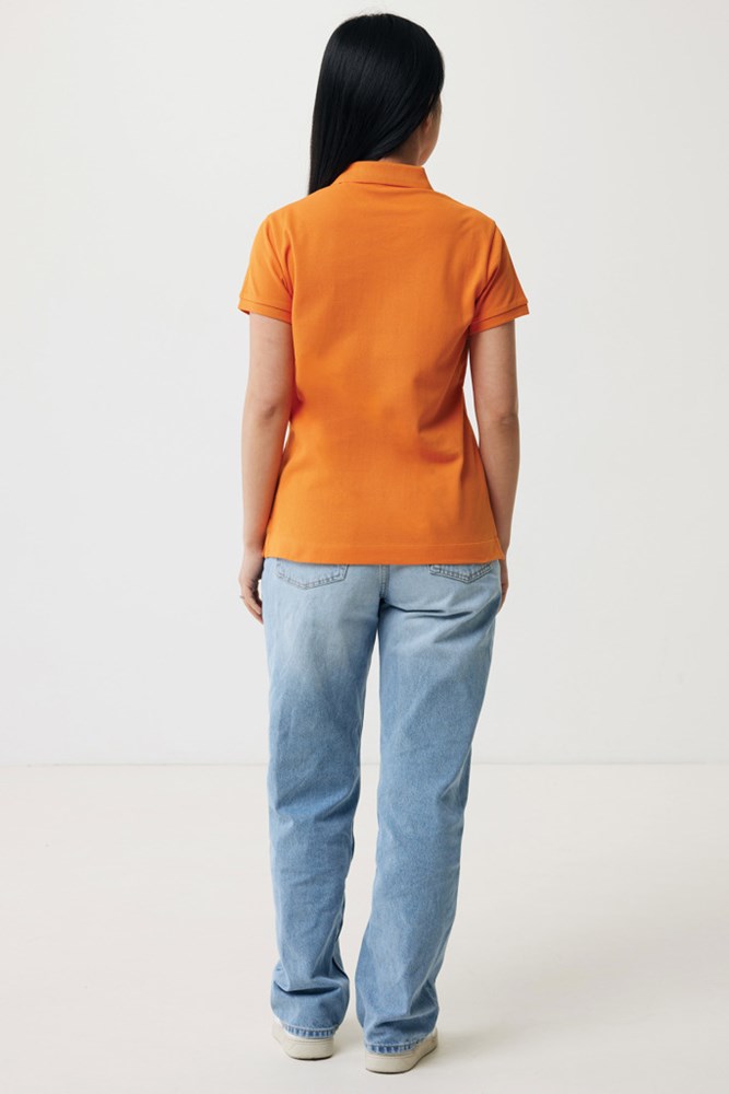 IQONIQ Yosemite Damen Piqué-Poloshirt aus rec. Baumwolle