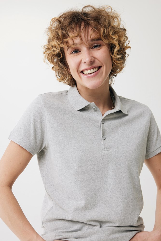 IQONIQ Yosemite Damen Piqué-Poloshirt aus rec. Baumwolle
