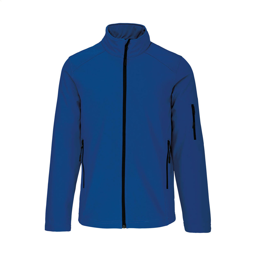 KA401 - Dreilagige Softshelljacke - Blau