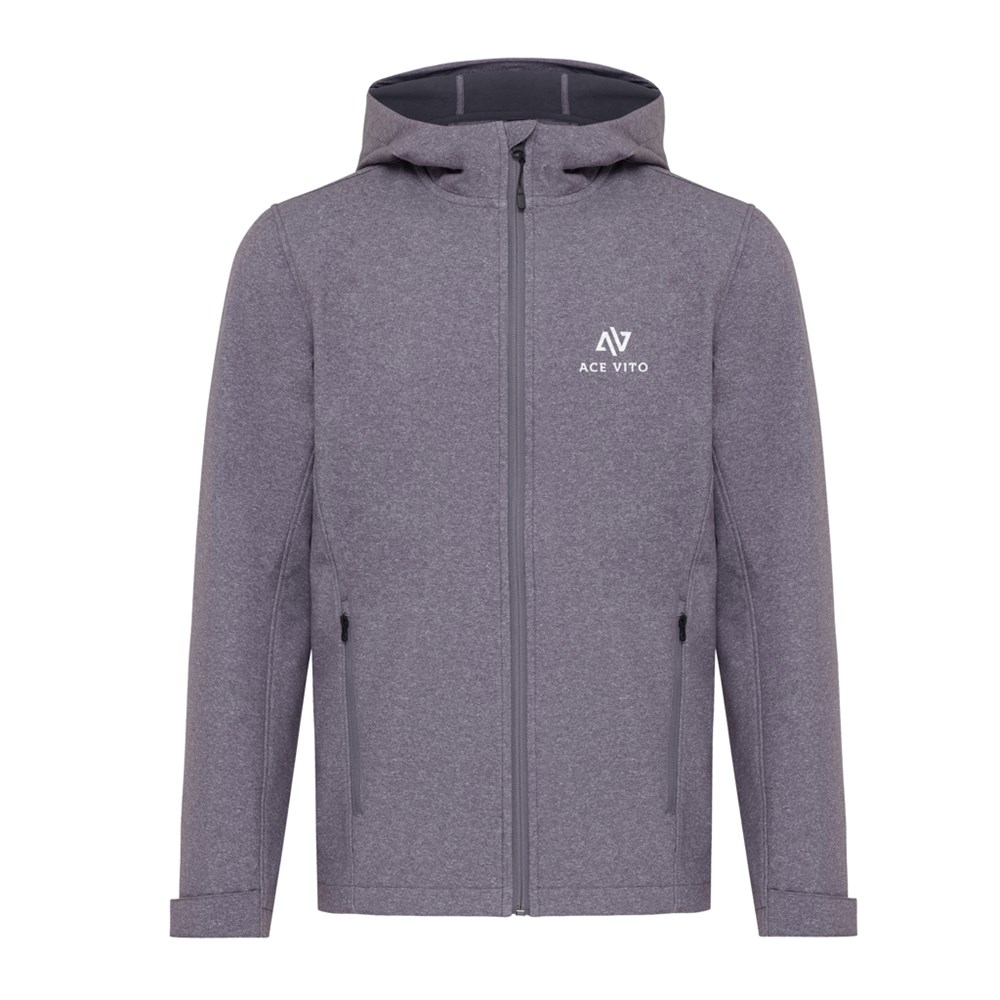 IQONIQ Makalu Herren Softshelljacke aus recyceltem Polyester