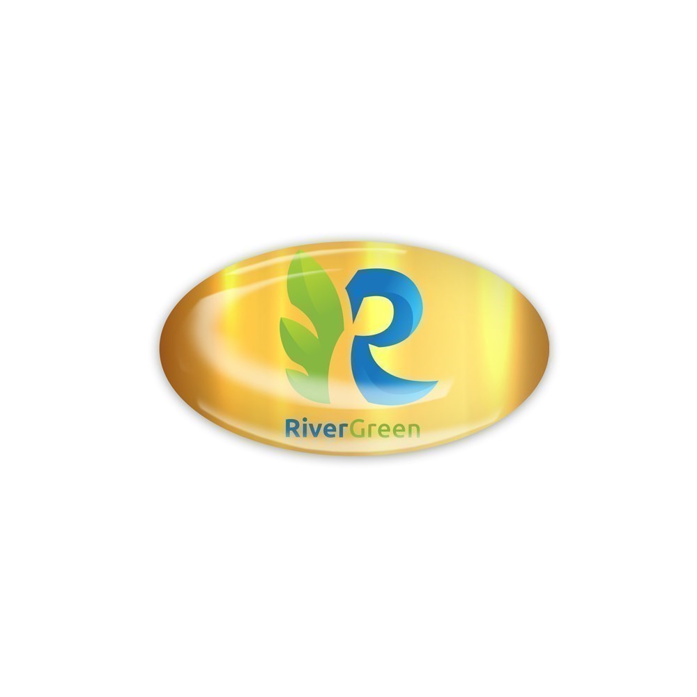 Doming Sticker, Standard glue, Gold gloss, 50-75 cm2