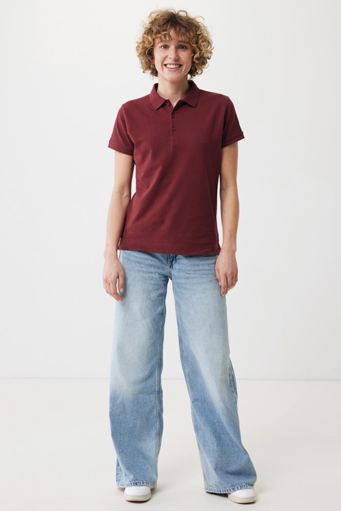 IQONIQ Yosemite Damen Piqué-Poloshirt aus rec. Baumwolle
