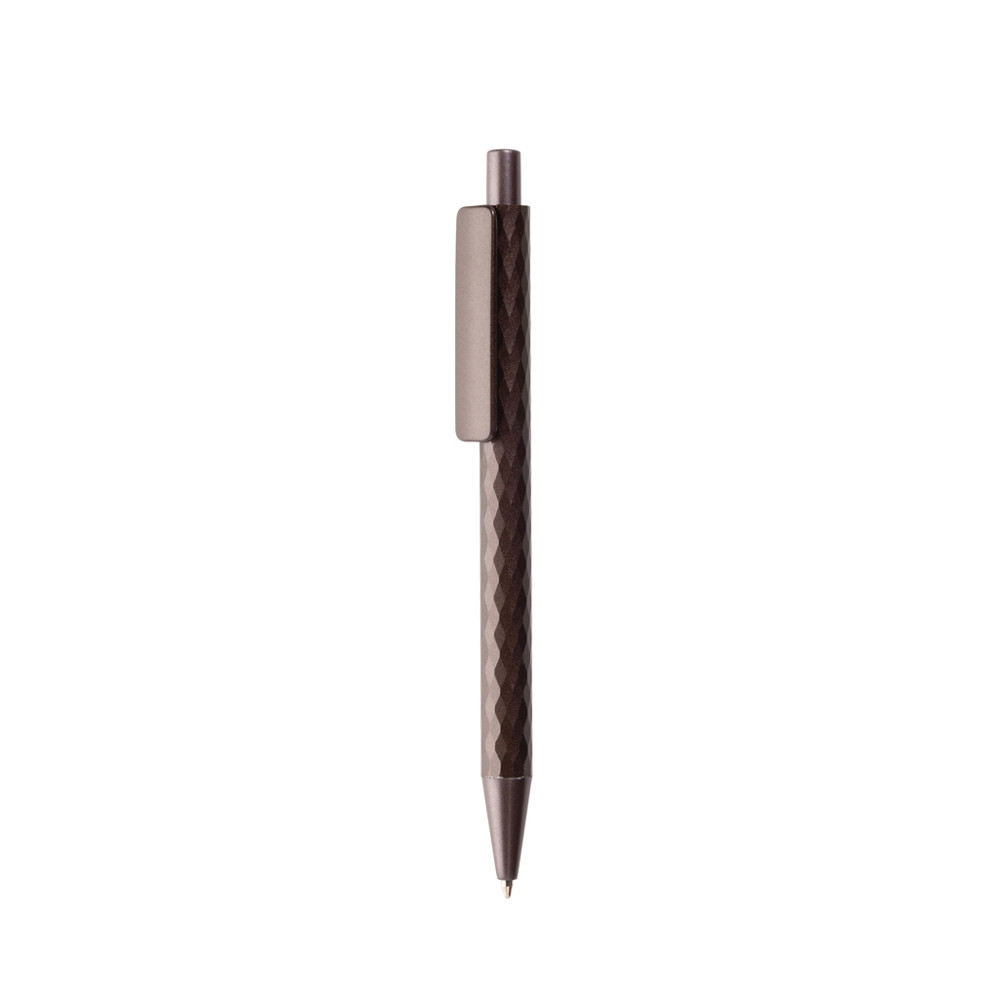 X3 Metal Edition Kugelschreiber aus RCS recyceltem Aluminium - braun (± PMS brown)