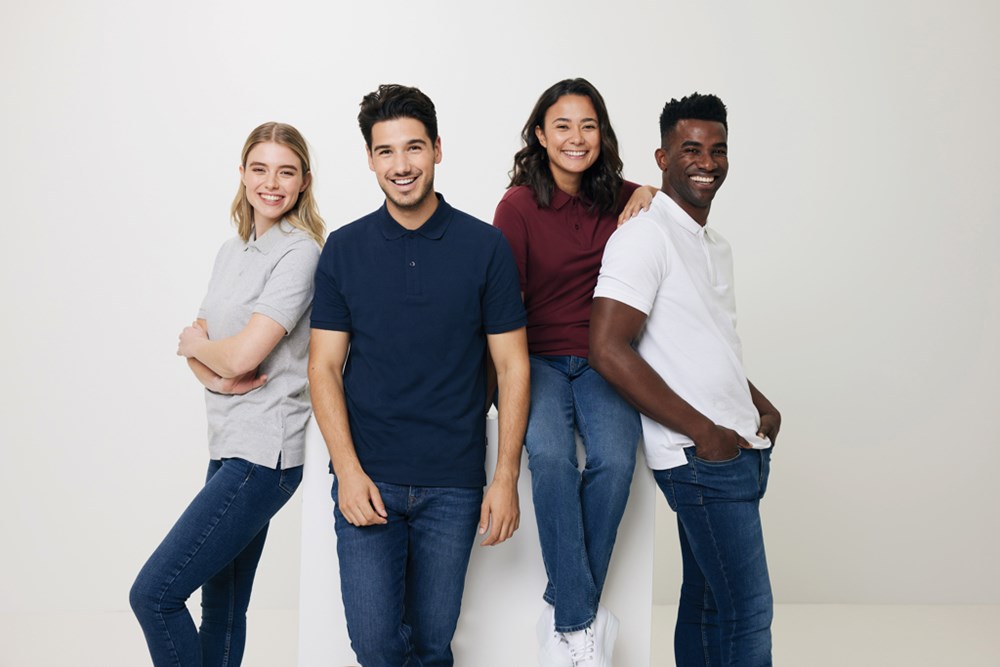IQONIQ Yosemite Piqué-Poloshirt aus recycelter Baumwolle IQONIQ Yosemite Piqué-Poloshirt aus recycelter Baumwolle